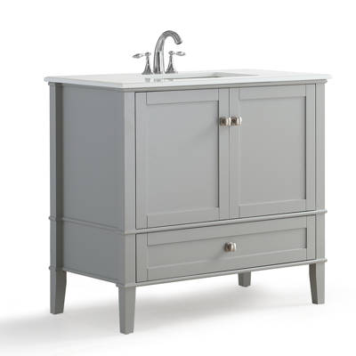 Beachcrest Home Newtown 48 Single Bathroom Vanity Reviews Wayfair Chelsea 37 Single Bathroom Vanity Set