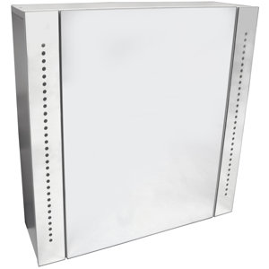 60 cm x 60 cm Spiegelschrank Kithnos mit LED Bel..
