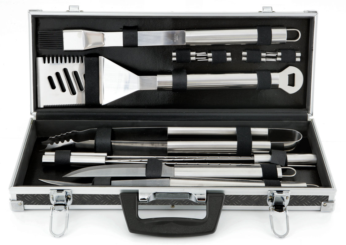 Mr. BarBQ 18 Piece Tool Set & Reviews Wayfair