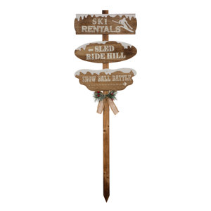 Wooden Garden Stake