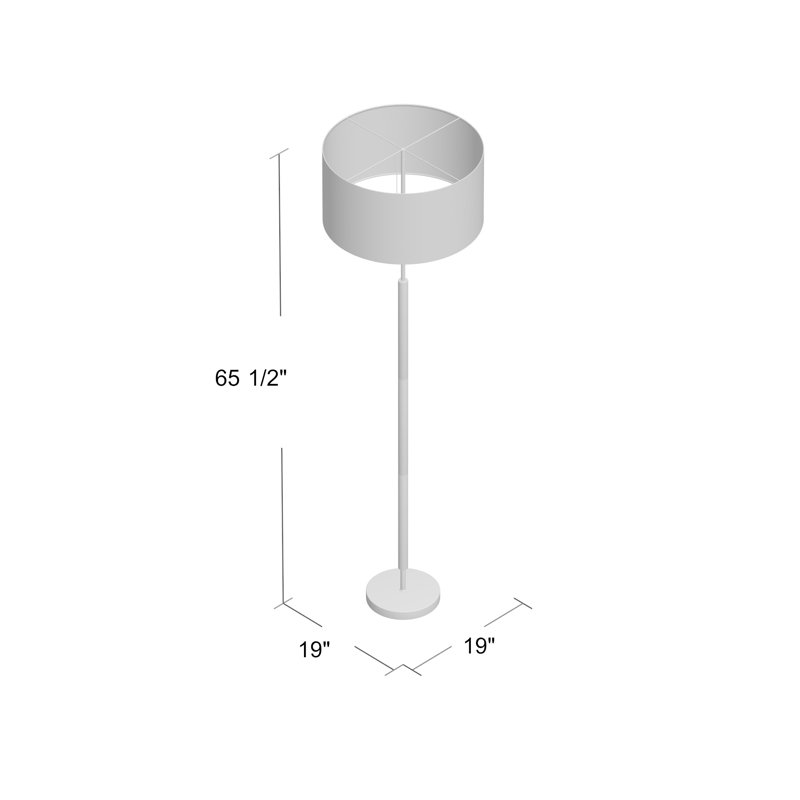 Hyannis 65.5" Floor Lamp & Reviews AllModern