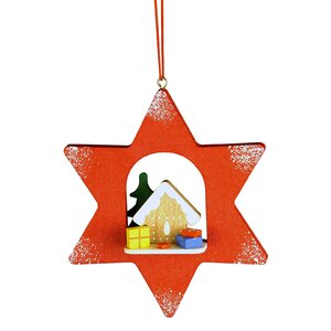 Gingerbread Star Ornament