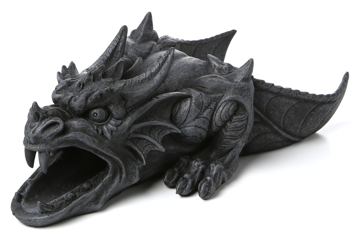 Design Toscano Ranier Dragon Rainspout Statue & Reviews Design Toscano Ranier Dragon Rainspout Statue & Reviews