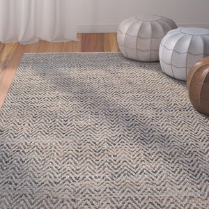 Kaly Natural Hand-Loomed Brown Area Rug