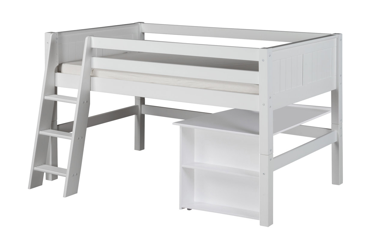 Camaflexi Camaflexi Twin Low Loft Bed & Reviews Wayfair