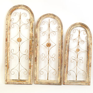 Round Wood Wall Decor fake window wall decor wood | wayfair Round Wood Wall Decor fake window wall decor wood | wayfair