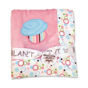 Cupcake Framed Receiving Blanket