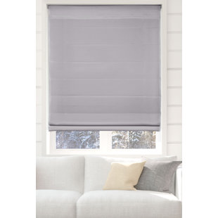 Gray Silver Roman Blinds Shades You Ll Love Wayfair Quickview