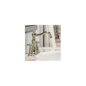 Weymouth Double Handle Widespread High Arc Bathroom Faucet with Optional Pop-Up Drain