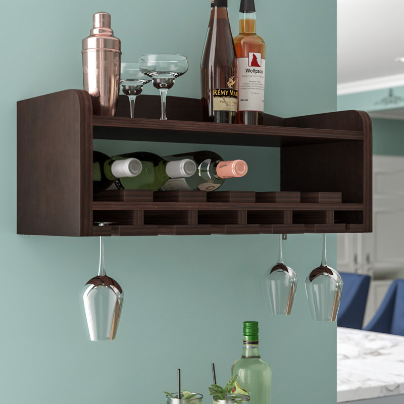 Darby Home Co Mcleansboro 6 Bottle Wall Mounted Wine Rack Reviews Darby Home Co Mcleansboro 6 Bottle Wall Mounted Wine Rack Reviews Wayfair