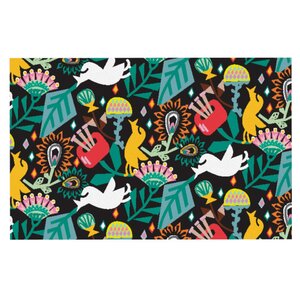 Agnes Schugardt 'Folk Fusion' Abstract Doormat