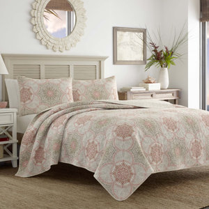 Palm Channel Reversible Quilt Set by Tommy Bahama Bedding