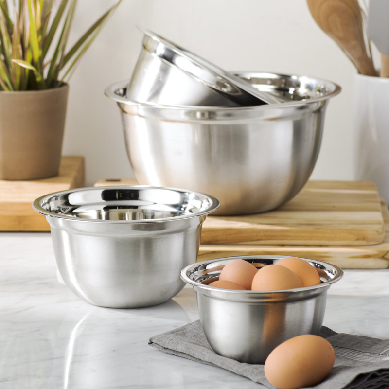 Stainless Steel Bowl Set | Wayfair Stainless Steel Bowl Set | Wayfair