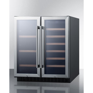 Summit 33 Bottle Dual Zone Convertible Wine Cool..