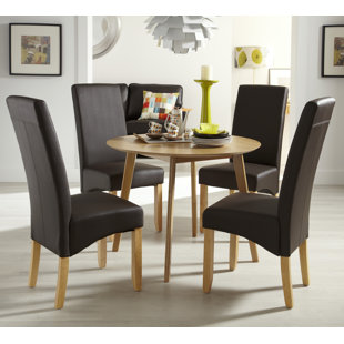 Dining Table And Fabric Chairs Wayfair Co Uk Mannum Dining Table And 4 Chairs