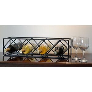 4 Bottle Tabletop Wine Rack