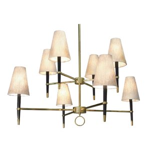 Ventana 8-Light Shaded Chandelier