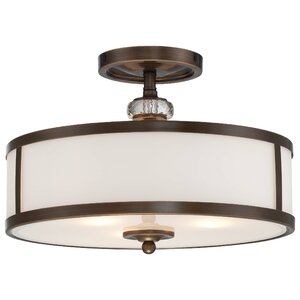 Morrisonville 3-Light Semi-Flush Mount