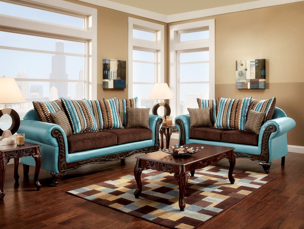 clapham configurable living room set