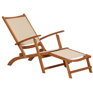 Verstellbare Gartenliege Henley von Prestington
