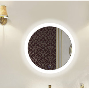 Round Mirrors You Ll Love Wayfair Rieves Led Lighted Wall Mirror