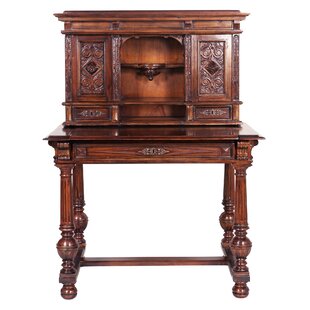 Birch Mahogany Hutch Desks You Ll Love Wayfair