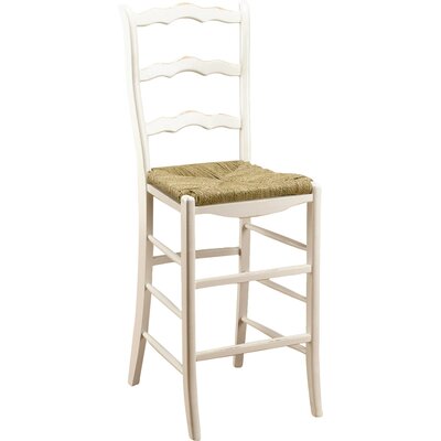 AA Importing 29" Bar Stool  Color: White