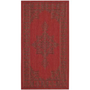 Amedee Red Indoor/Ourdoor Area Rug