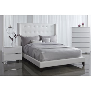 King Upholstered Bed Frame Wayfair Rieke King Upholstered Platform Bed
