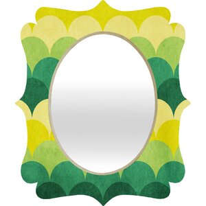 Arcturus Scales Quatrefoil Wall Mirror