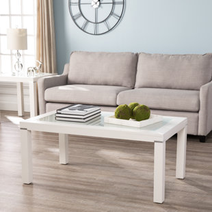 White Parsons Coffee Table Wayfair Arbyrd Parsons Coffee Table