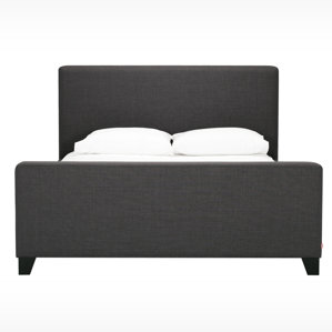 Saga Queen Upholstered Panel Bed by EQ3