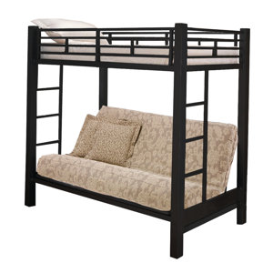 Ingenious Twin Bunk Bed with Built-In Ladder