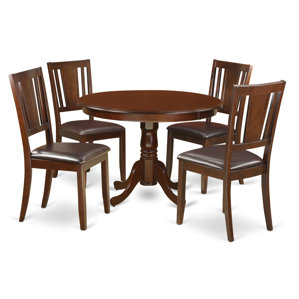 Hartland 5 Piece Dining Set by Wooden Importers