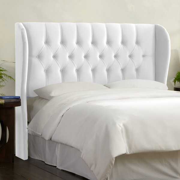 Skyline Furniture Tufted Upholstered Wingback Headboard & Reviews Wayfair