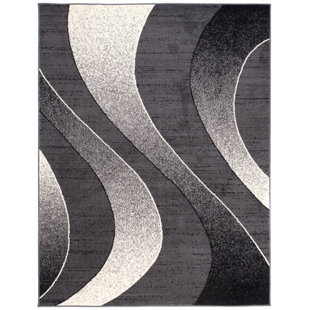 Dark Grey Rug Wayfair Co Uk Wren Dark Grey Rug