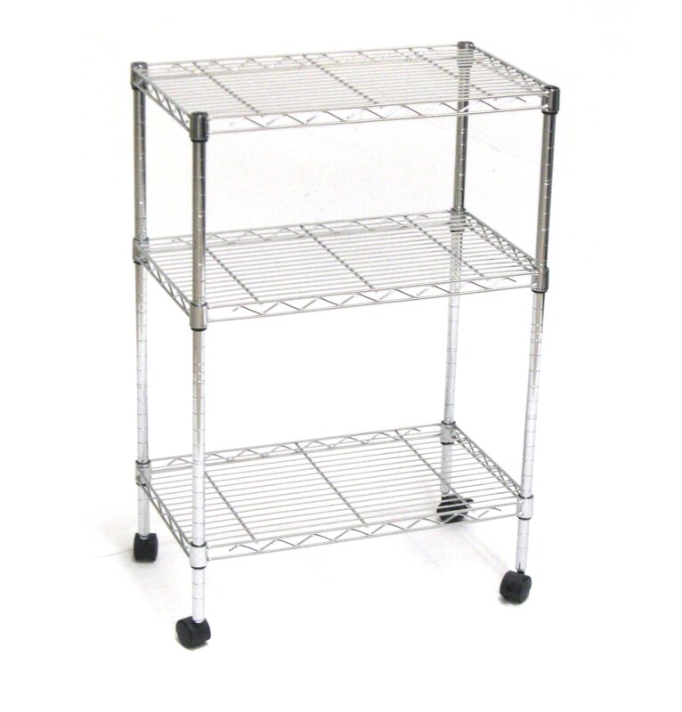 Wayfair Basics™ Wayfair Basics 3 Shelf Wire Shelving Unit & Reviews ...