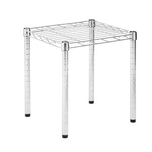 Grid Style Wire Shelving Unit