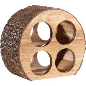 Isthmus 4 Bottle Tabletop Wine Rack by Loon Peak