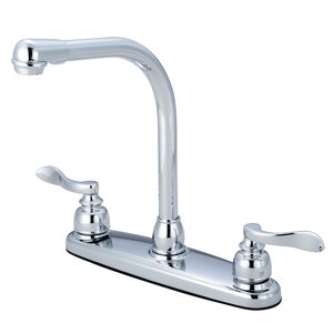 NuWave French Double Handle Centerset High-Arch Kitchen Faucet