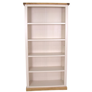 White High Gloss Bookcase Wayfair Co Uk High 180cm Bookcase