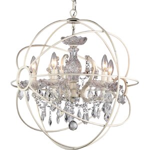 Rosielee 8-Light Mini Chandelier