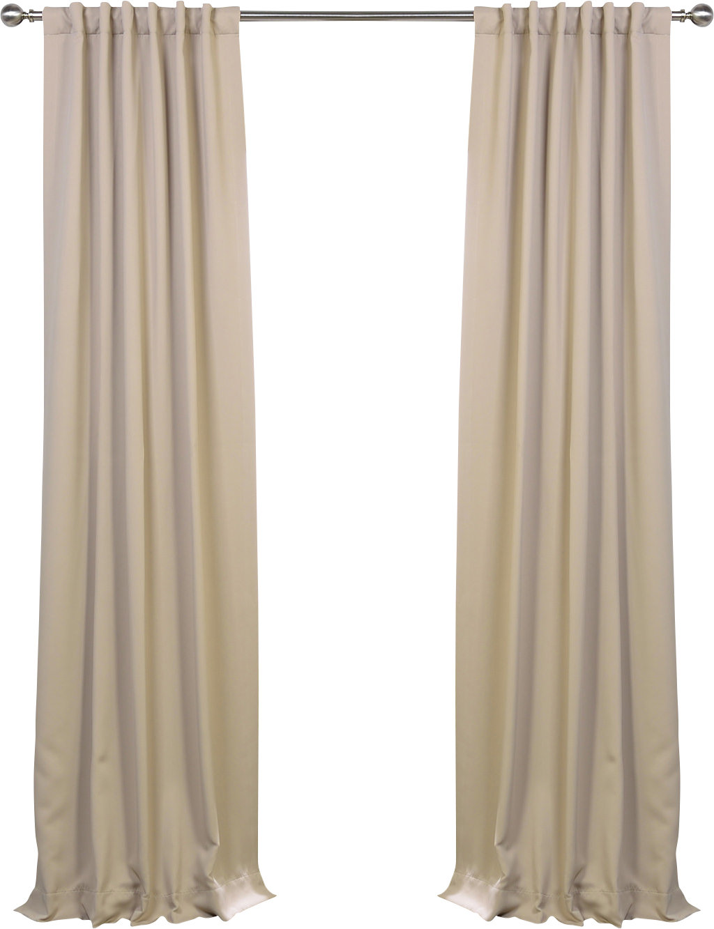 Cairo Blackout Curtain Rod Pocket Panel Pair Reviews Allmodern