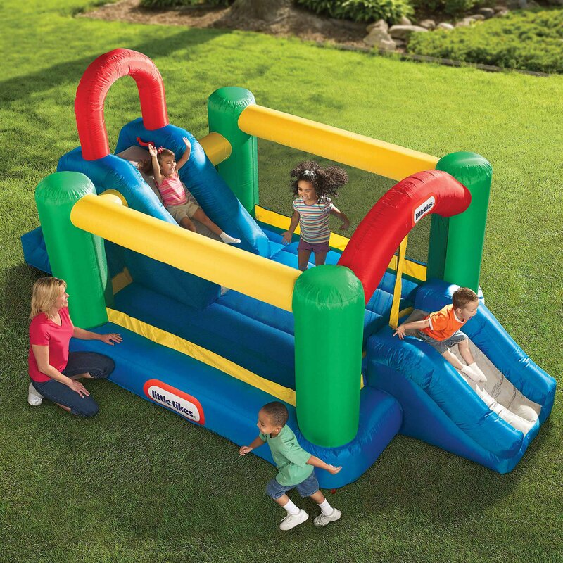 Little Tikes Jump and Double Slide Bounce House & Reviews | Wayfair