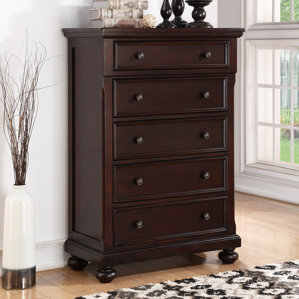 Brishland 5 Drawer Chest by Roundhill Furniture