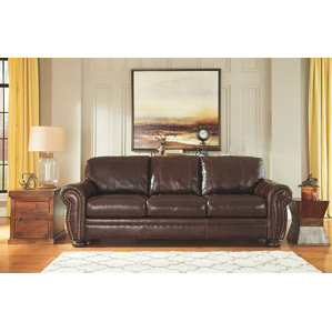 Ryan Industrial Leather Sofa by Trent ..