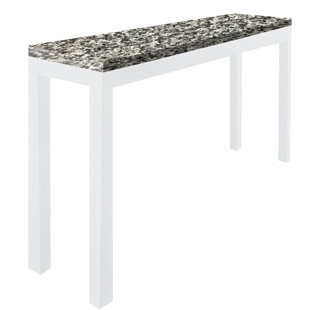 White Parsons Sofa Table Wayfair Save