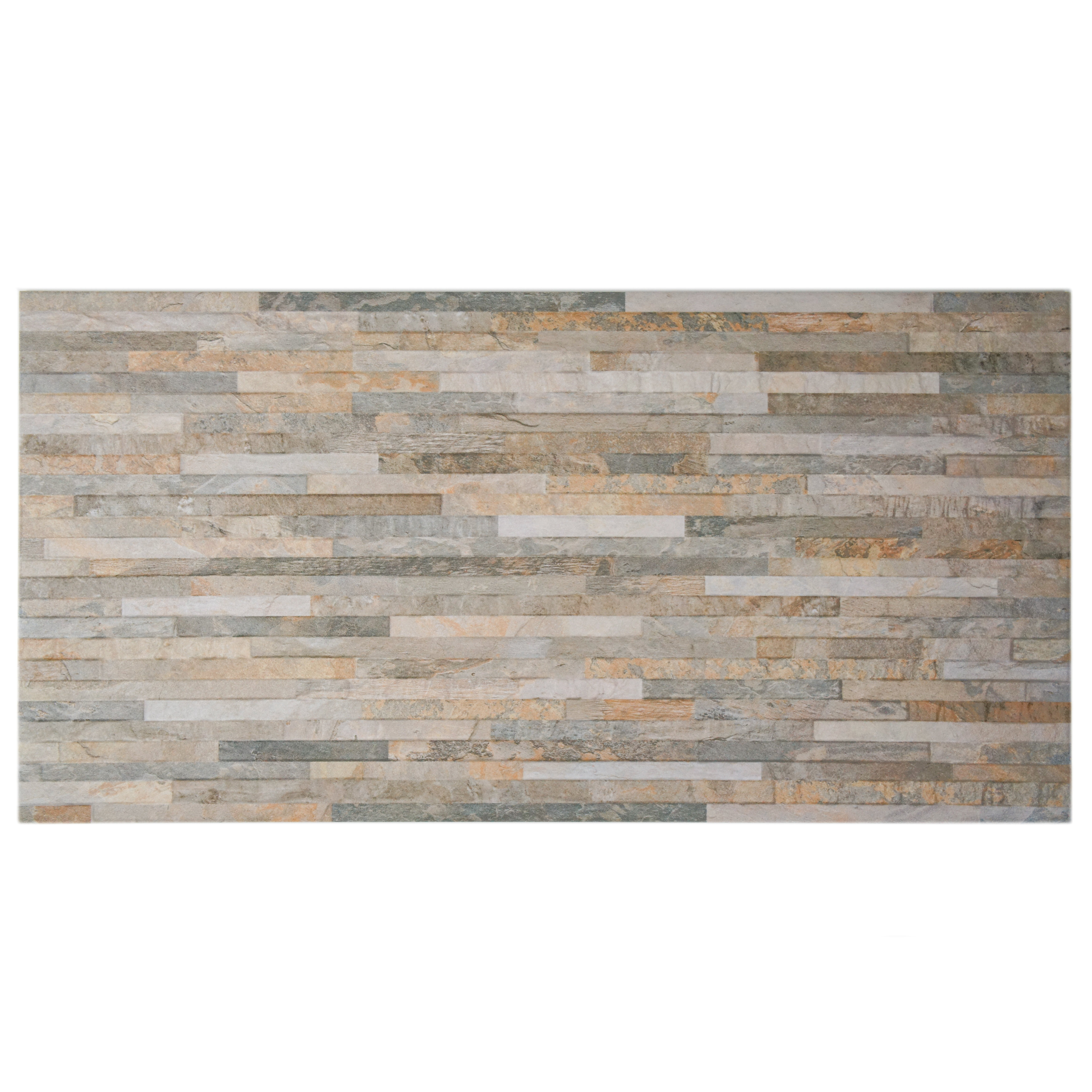Elitetile Muro Arriba 12 5 X 24 Porcelain Splitface Tile In Elitetile Muro Arriba 12 5 X 24 Porcelain Splitface Tile In Ochre Reviews Wayfair
