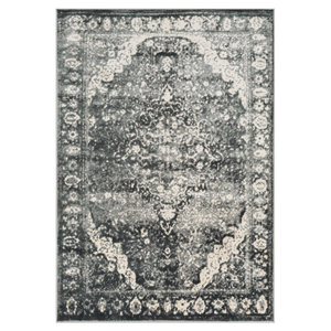 Elton Slate/Ivory Area Rug