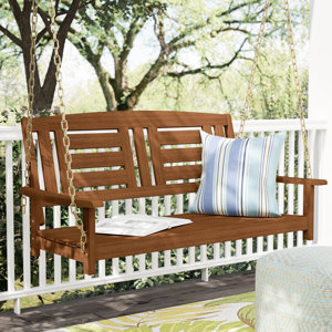 Arianna Hardwood Hanging Porch Swing